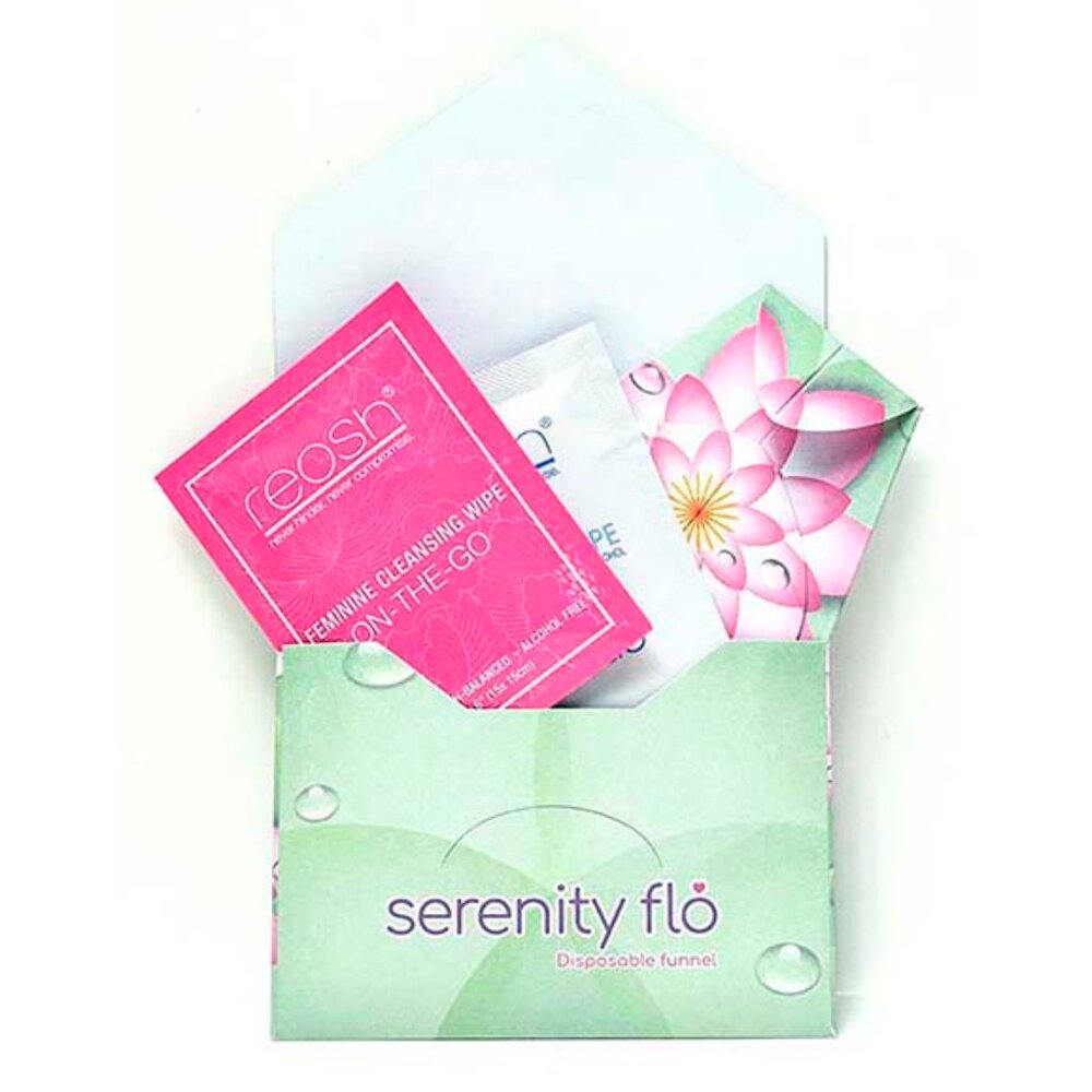Serenity Flo women's disposable stand and pee funnel 10 pack set - Picture 5 of 6